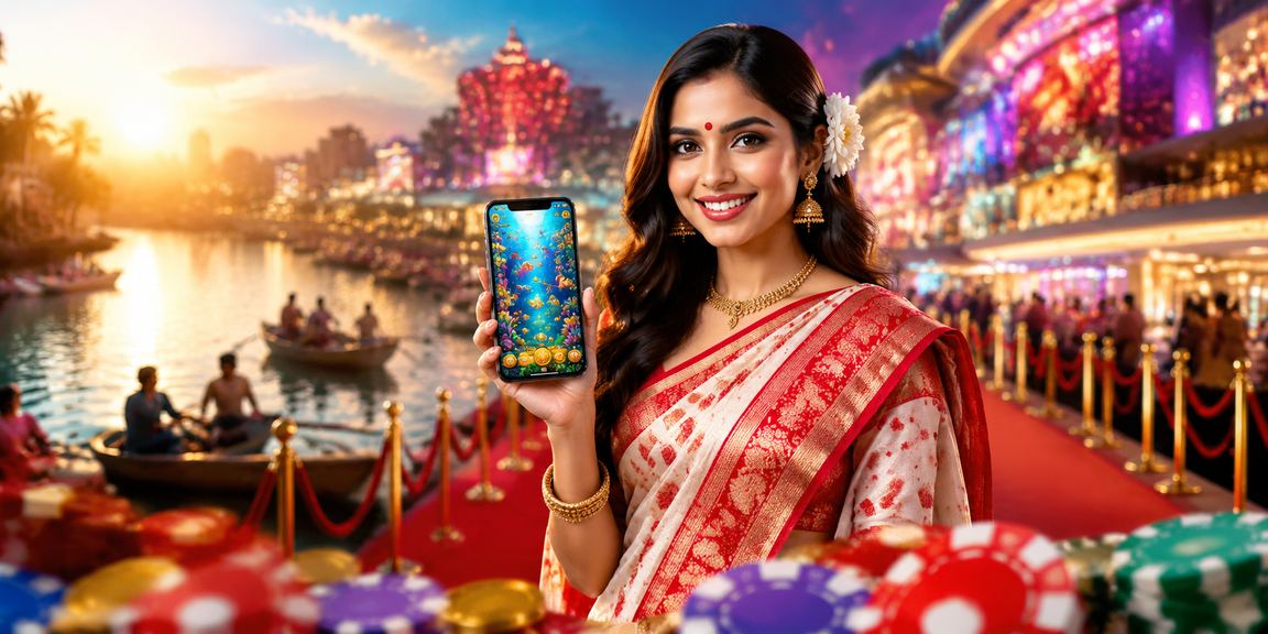 A festive atmosphere with fishing games and sarees in Barisal