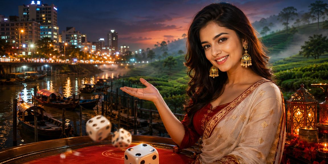 A lively Pohela Boishakh betting analysis atmosphere in Chattogram